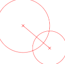 Designstudie Geometrie mit Lineal und Zirkel